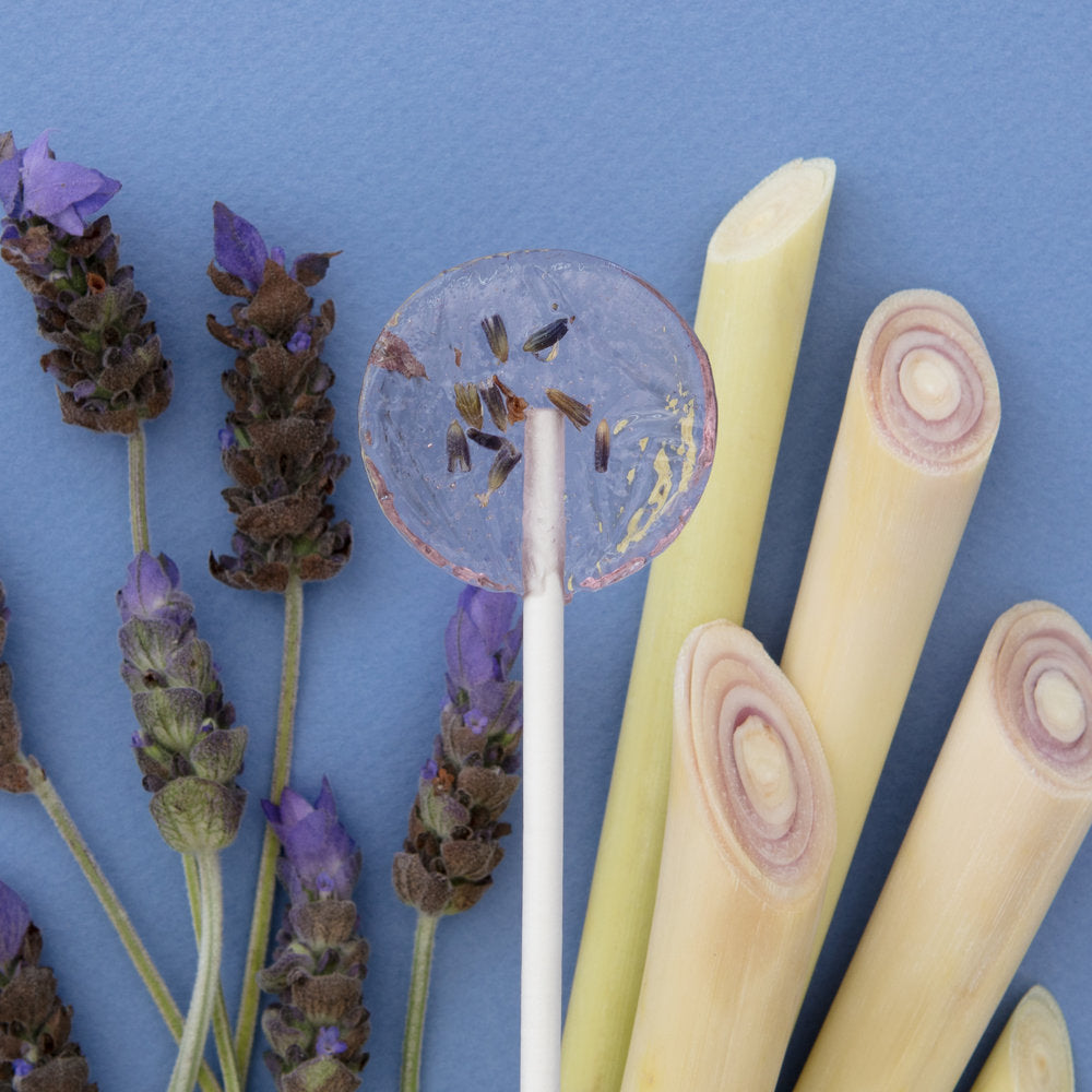 lemongrass and lavender plants Lavender & Lemongrass